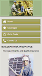 Mobile Screenshot of buildersriskpolicy.com